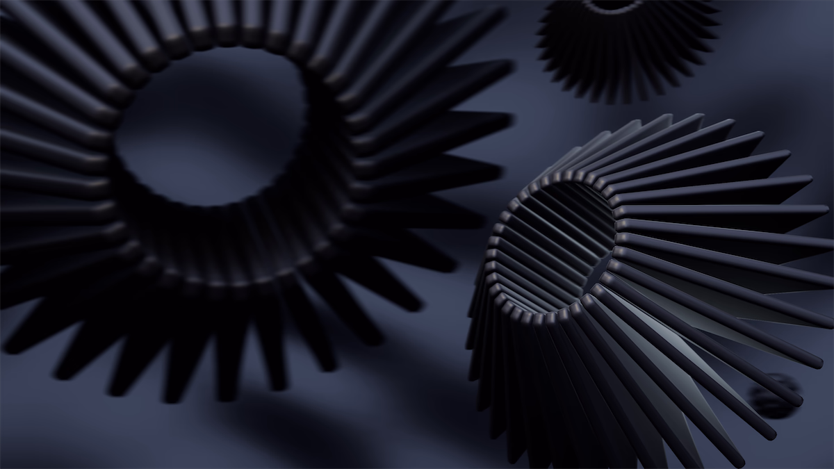 Modern web application interface